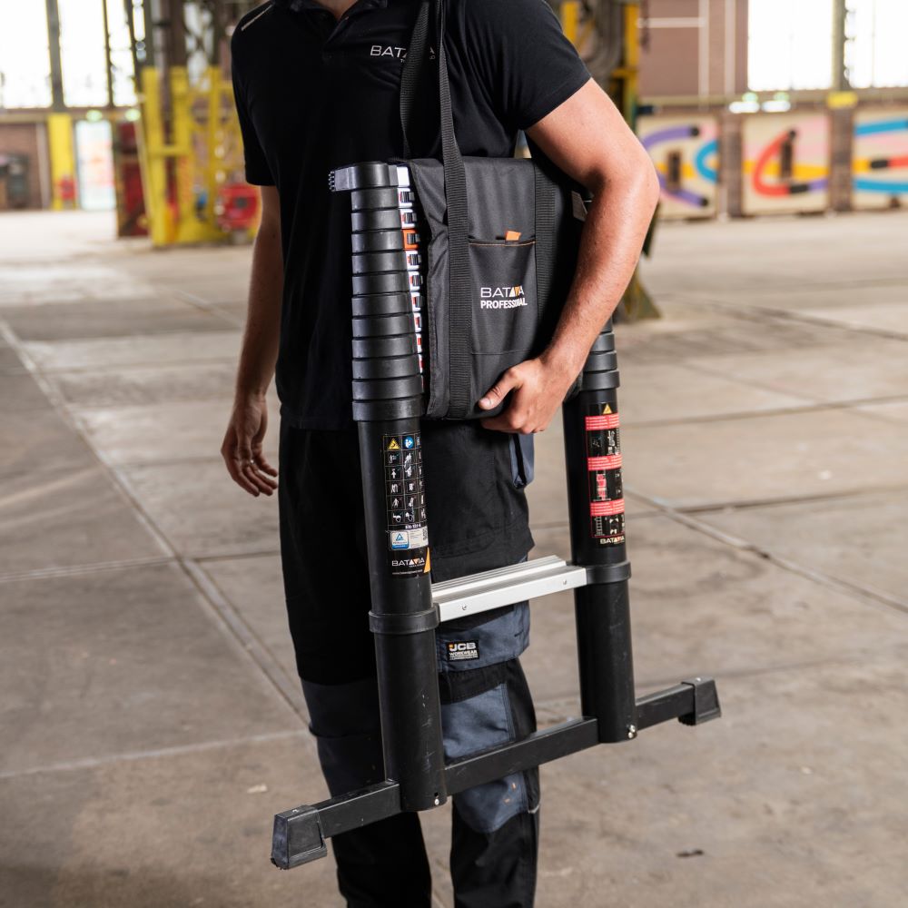 Telescopic ladder 3.81m Professional